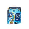 VENTILADOR COMPACTO SILENCIOSO SONIC THE HEDGEHOG CON SOPORTE PLEGABLE BATERÍA RECARGABLE USB-C Y TRES VELOCIDADES
