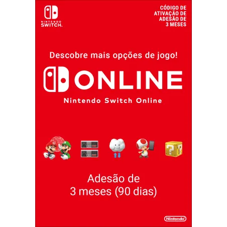 Nintendo Switch Online (Suscripción individual - 3 meses)
