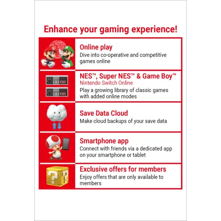 Nintendo Switch Online (Suscripción individual - 3 meses)