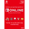 Nintendo Switch Online (Suscripción familiar - 12 meses)