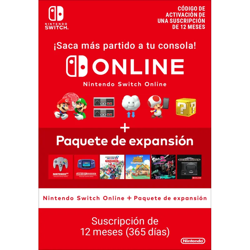 Nintendo Switch Online + Expansion Pack (Individual Membership) - The Shop Gamer