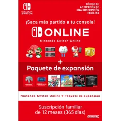 Nintendo Switch Online + Expansion Pack (Family Membership) - The Shop Gamer