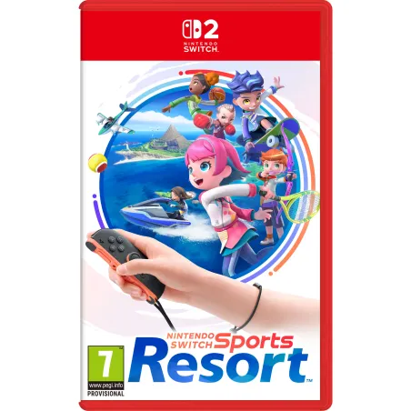 VOORVERKOOP NINTENDO SWITCH SPORTS RESORT, FYSIEKE GAME VOOR NINTENDO SWITCH 2, SPAANSE VERSIE, EUROPESE GARANTIE - The Shop Gam