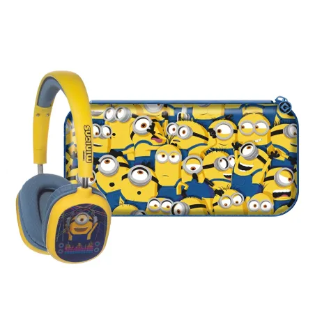 MINIONS-PAKKET MET BLUETOOTH-HOOFDTELEFOON, MICROFOON EN BESCHERMHOES VOOR NINTENDO SWITCH 2 NINTENDO SWITCH SWITCH LITE - The S