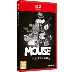 MOUSE: P.I. FOR HIRE SWITCH2 FYSIEKE GAME VOOR NINTENDO SWITCH 2 SPAANSE VERSIE EUROPESE GARANTIE - The Shop Gamer
