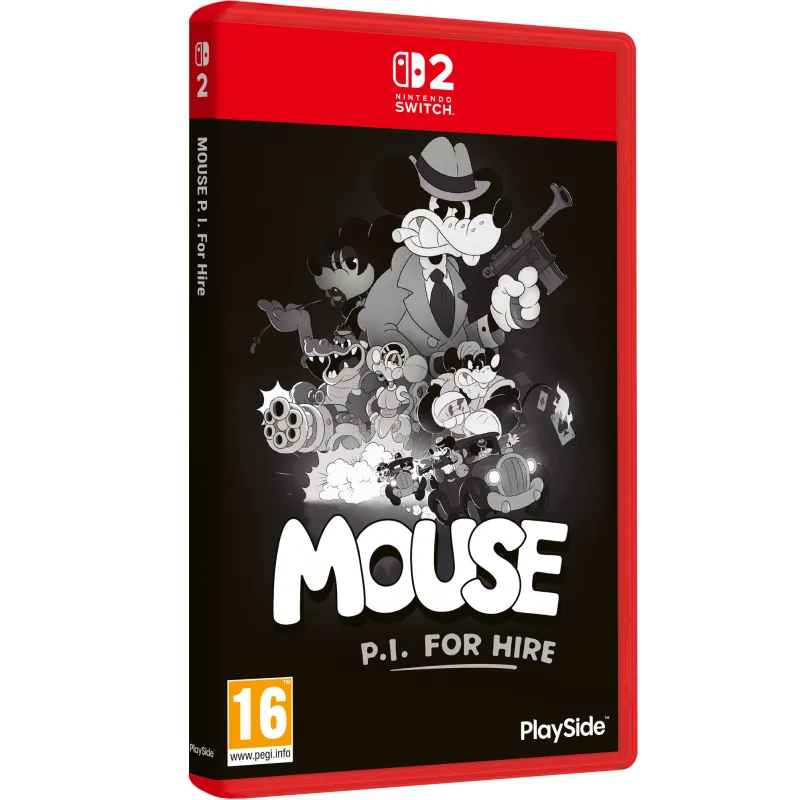 MOUSE: P.I. FOR HIRE SWITCH2 FYSIEKE GAME VOOR NINTENDO SWITCH 2 SPAANSE VERSIE EUROPESE GARANTIE - The Shop Gamer