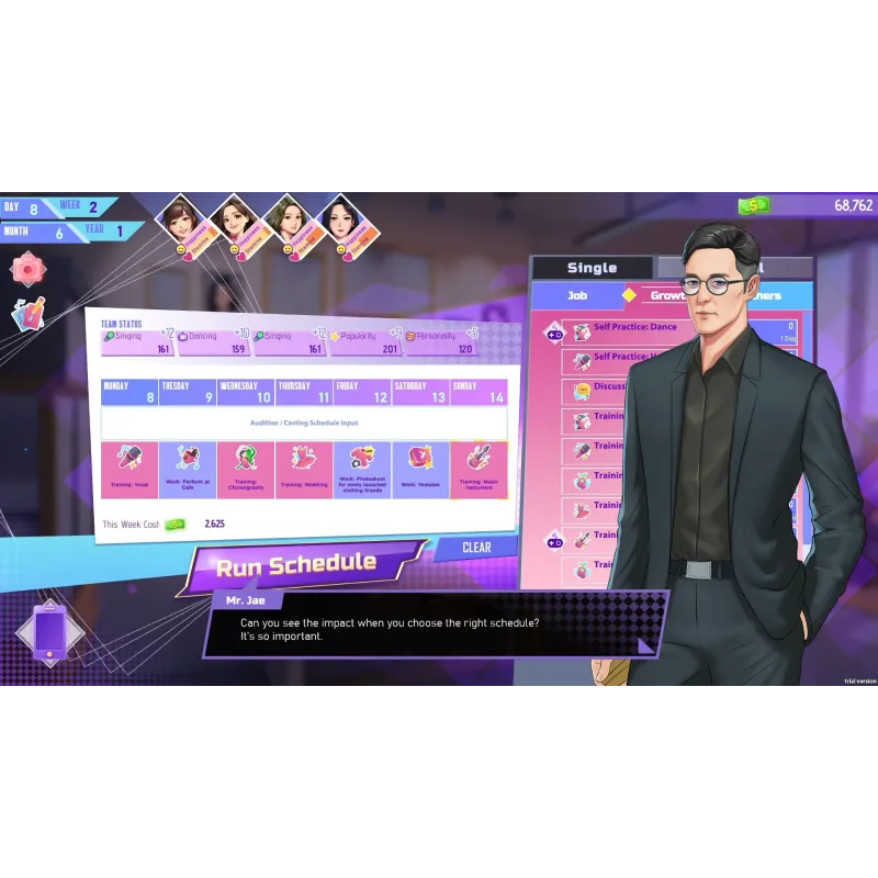 PREVENTA K-POP IDOL STORIES ROAD TO DEBUT SWITCH JUEGO FÍSICO PARA NINTENDO SWITCH VERSIÓN ESPAÑOLA GARANTÍA EUROPEA EU WARRANTY
