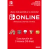 Nintendo Switch Online (Suscripción individual - 3 meses)