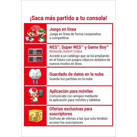Nintendo Switch Online (Suscripción individual - 3 meses)