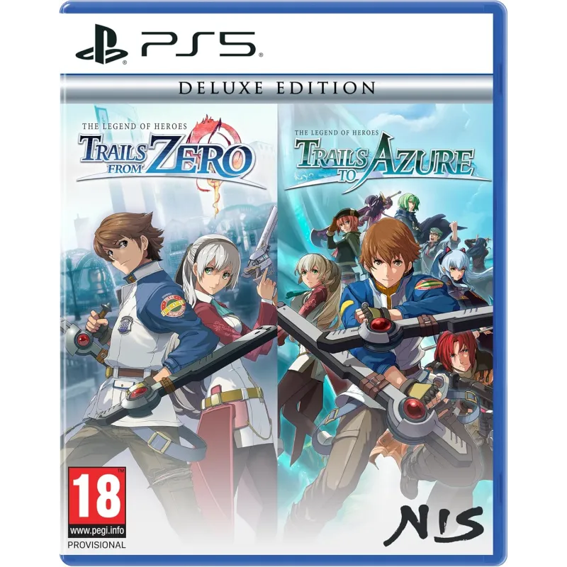 PREVENTA THE LEGEND OF HEROES: TRAILS FROM ZERO / THE LEGEND OF HEROES: TRAILS TO AZURE DELUXE EDITION ELIGE VERSIÓN PS5 SWITCH