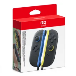 JOY-CON 2 BLAUW-GEEL PAAR, TWEE DRAADLOZE CONTROLLERS VOOR NINTENDO SWITCH 2 SWITCH2, SPAANSE VERSIE, EUROPESE GARANTIE - The Sh