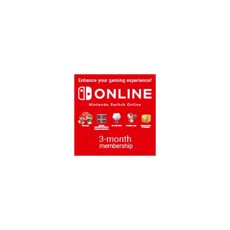 Nintendo Switch Online (Suscripción individual - 3 meses)