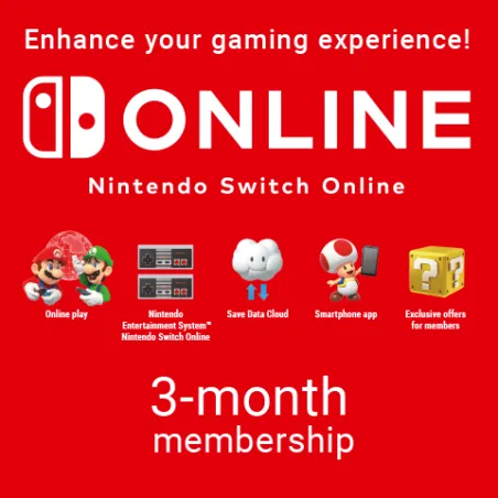 Nintendo Switch Online (Suscripción individual - 3 meses)