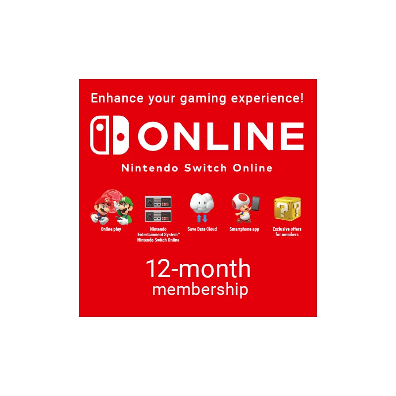 Nintendo Switch Online (Suscripción individual - 3 meses)