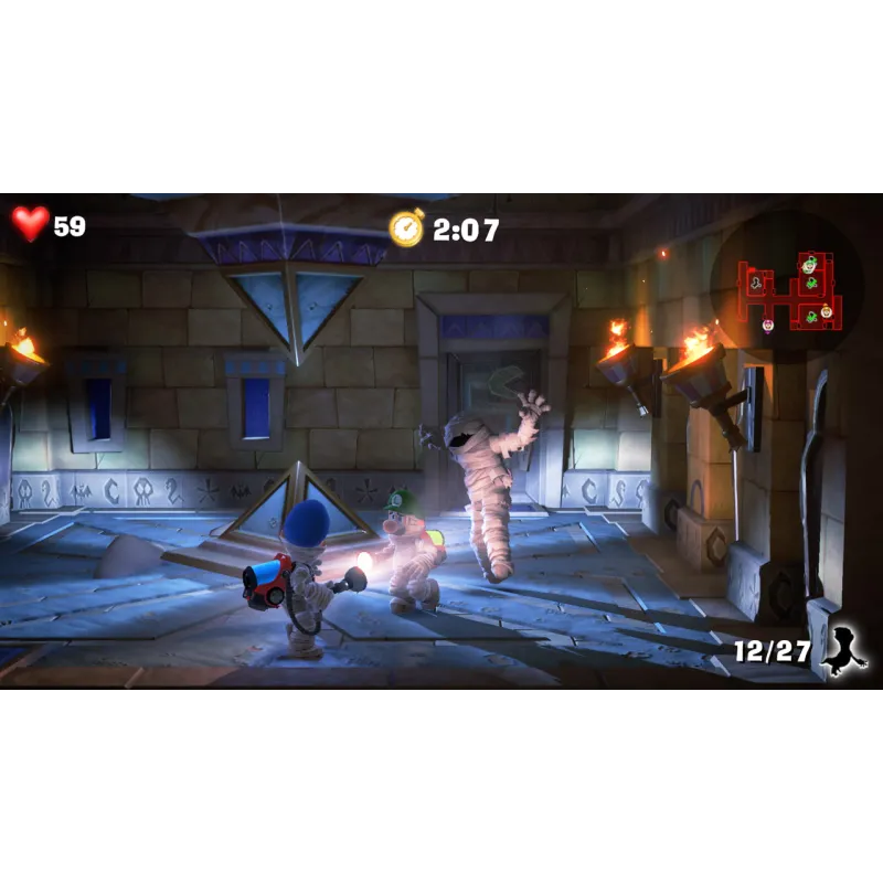 Conjunto multijogador de Luigi's Mansion 3