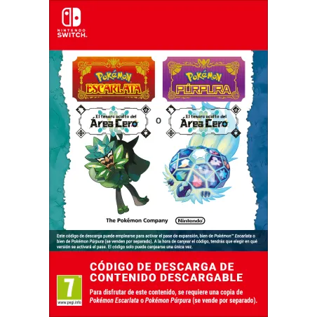 Pokémon Escarlata/Púrpura: El tesoro oculto del Área Cero