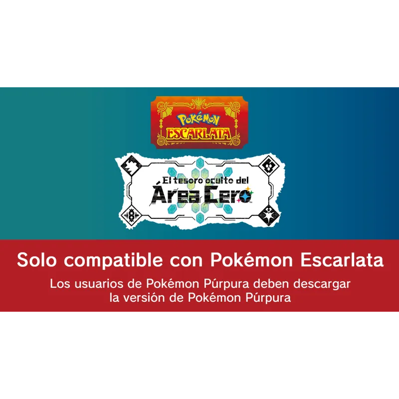 Pokémon Escarlata/Púrpura: El tesoro oculto del Área Cero