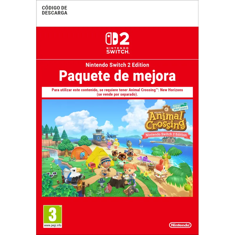 Animal Crossing: New Horizons – Nintendo Switch 2 Edition Upgrade Pack - 10016448