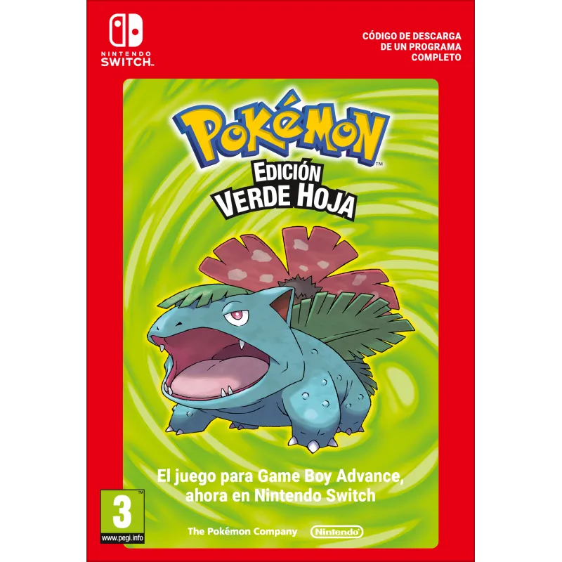 Pokémon Edición Verde Hoja