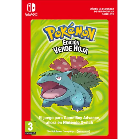 Pokémon Edición Verde Hoja