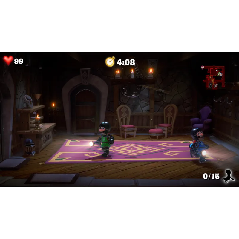 Conjunto multijogador de Luigi's Mansion 3