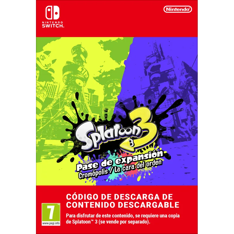 Pase de expansión de Splatoon 3