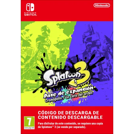 Pase de expansión de Splatoon 3
