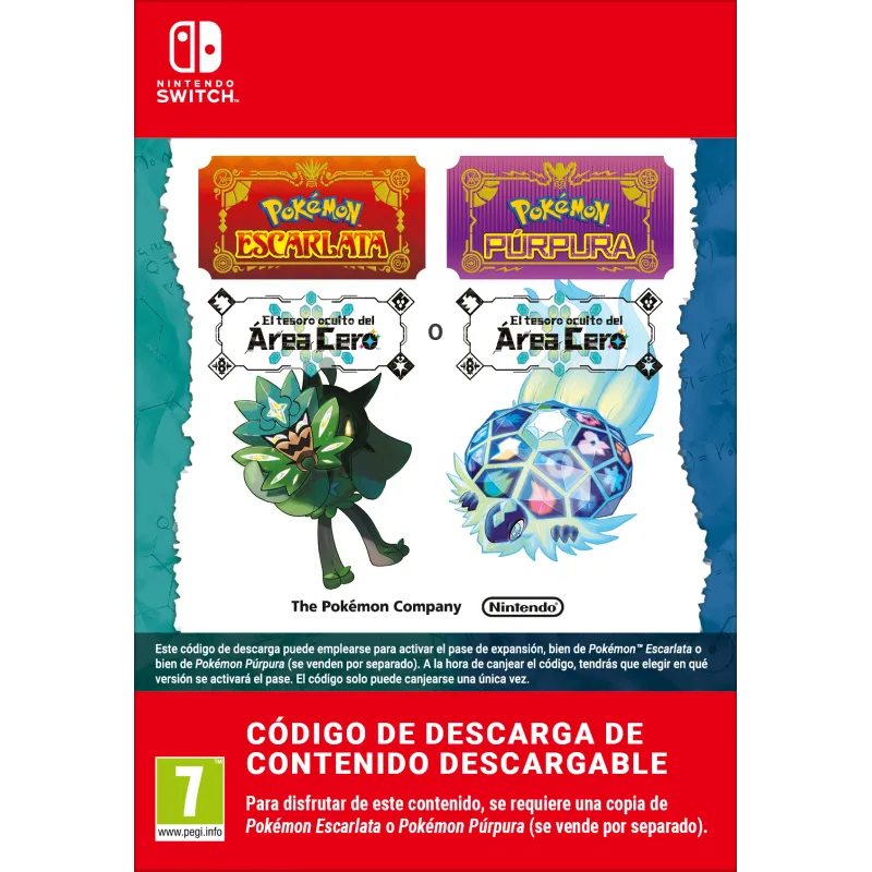 Pokémon Escarlata/Púrpura: El tesoro oculto del Área Cero