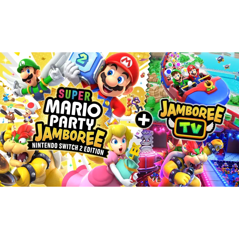 Super Mario Party Jamboree – Mise à niveau Nintendo Switch 2 Edition + Jamboree TV