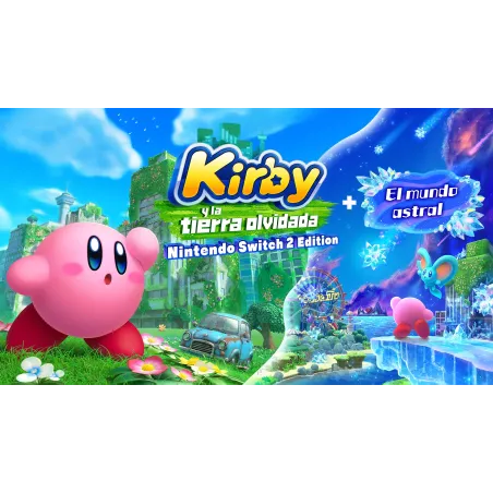 Kirby y la tierra olvidada – Pack de mise à niveau vers la version Nintendo Switch 2 Edition + El mundo astral - The Shop Gamer