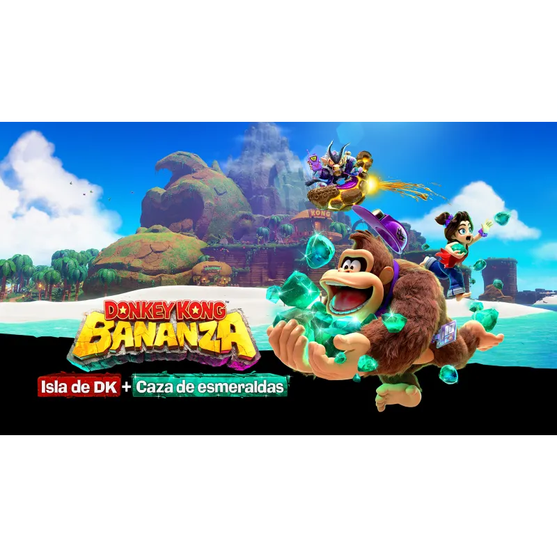 Donkey Kong Bananza: DK Island & Emerald Rush