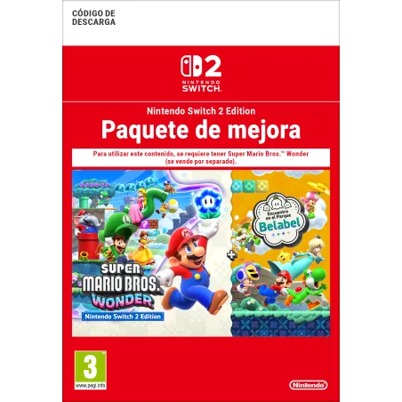 Super Mario Bros. Wonder – Nintendo Switch 2 Edition + Meetup in Bellabel Park Upgrade Pack