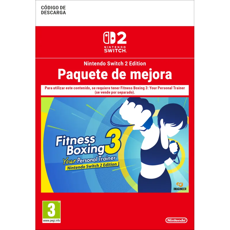 Fitness Boxing 3: Your Personal Trainer – Pack de mise à niveau vers l’Édition Nintendo Switch 2 - The Shop Gamer