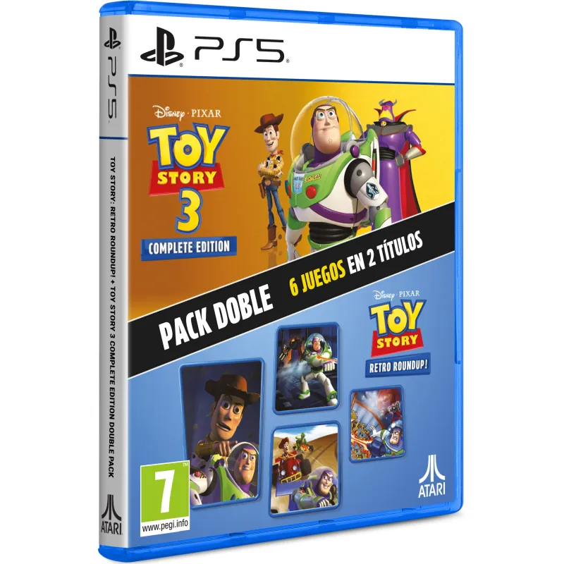 PREVENTA TOY STORY RETRO ROUNDUP! + TOY STORY 3 COMPLETE ED PACK DOBLE ELIGE VERSIÓN SWITCH 2 SWITCH2 PS5 PLAYSTATION 5 O SWITCH