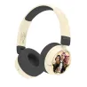AURICULARES INFANTILES INALÁMBRICOS KPOP DEMON HUNTERS HUNTRIX GOLDEN PLEGABLES Y CON CONTROL PARENTAL DE VOLUMEN
