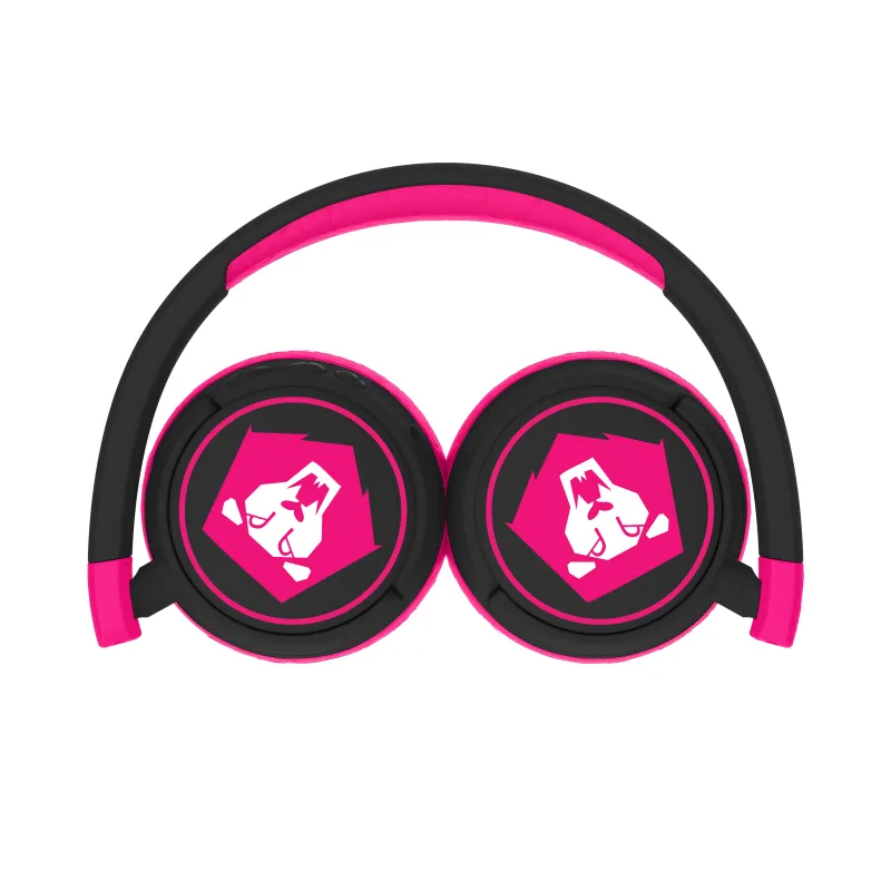AURICULARES INFANTILES INALÁMBRICOS KPOP DEMON HUNTERS SAJA BOYS PLEGABLES Y CON CONTROL PARENTAL DE VOLUMEN