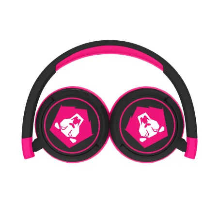 AURICULARES INFANTILES INALÁMBRICOS KPOP DEMON HUNTERS SAJA BOYS PLEGABLES Y CON CONTROL PARENTAL DE VOLUMEN
