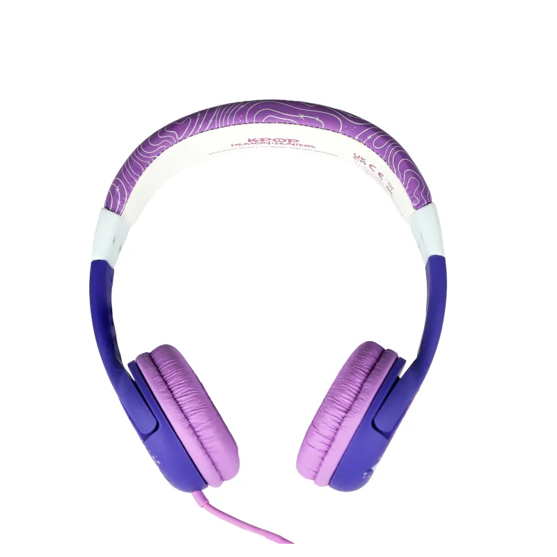 AURICULARES INFANTILES CON CABLE KPOP DEMON HUNTERS HUNTRIX CON VOLUMEN LIMITADO