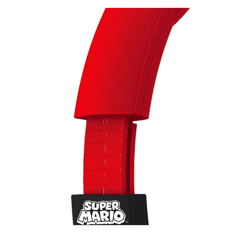 AURICULARES INFANTILES INALÁMBRICOS SUPER MARIO Y AMIGOS PLEGABLES Y CON CONTROL PARENTAL DE VOLUMEN