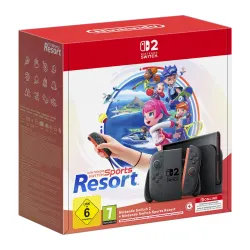 CONSOLA NINTENDO SWITCH 2 + NINTENDO SWITCH SPORTS RESORT + 3 MESES NSO VERSIÓN ESPAÑOLA GARANTÍA EUROPEA EU WARRANTY