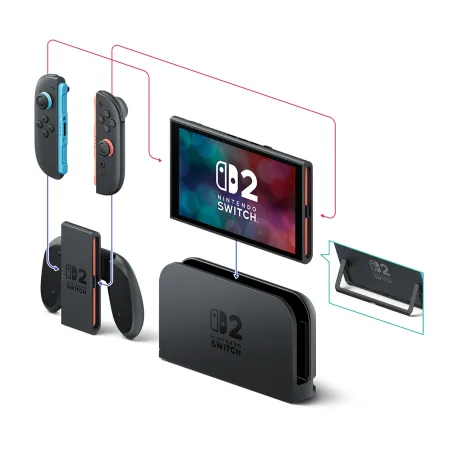 CONSOLA NINTENDO SWITCH 2 + NINTENDO SWITCH SPORTS RESORT + 3 MESES NSO VERSIÓN ESPAÑOLA GARANTÍA EUROPEA EU WARRANTY