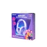AURICULARES INALÁMBRICOS K-POP DEMON HUNTERS HUNTRIX LOGO CON ILUMINACIÓN LED PLEGABLES Y CON CONTROL PARENTAL DE VOLUMEN