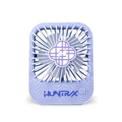 VENTILADOR PORTÁTIL KPOP DEMON HUNTERS  HUNTRIX | 3 VELOCIDADES | AJUSTABLE 180° | BATERÍA 1.800 mAh | USB-C