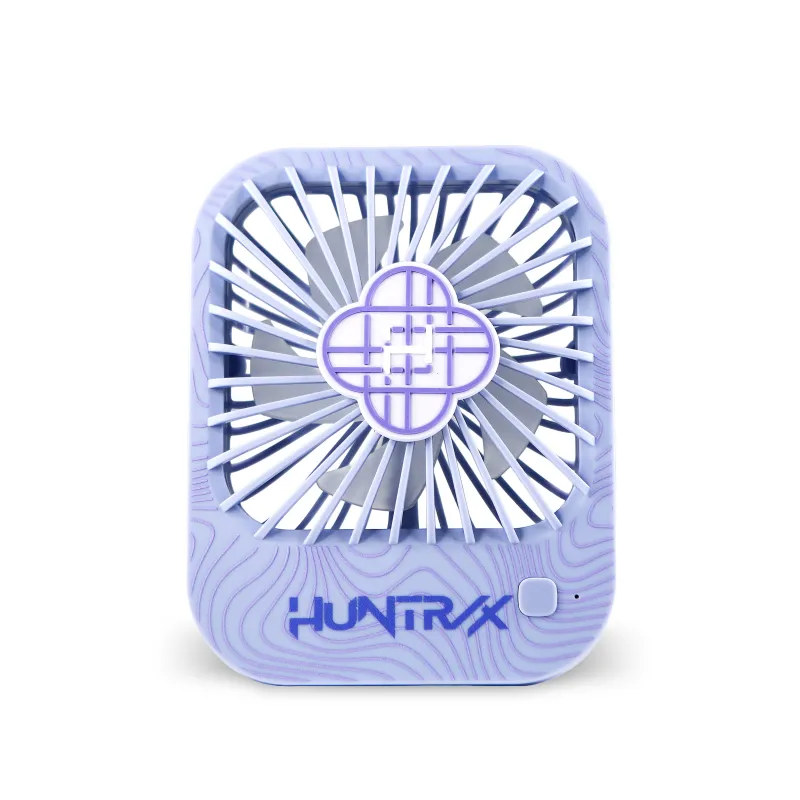 VENTILADOR PORTÁTIL KPOP DEMON HUNTERS  HUNTRIX | 3 VELOCIDADES | AJUSTABLE 180° | BATERÍA 1.800 mAh | USB-C