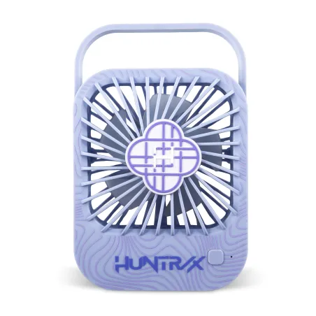 VENTILADOR PORTÁTIL KPOP DEMON HUNTERS  HUNTRIX | 3 VELOCIDADES | AJUSTABLE 180° | BATERÍA 1.800 mAh | USB-C