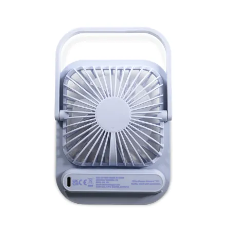 VENTILADOR PORTÁTIL KPOP DEMON HUNTERS  HUNTRIX | 3 VELOCIDADES | AJUSTABLE 180° | BATERÍA 1.800 mAh | USB-C