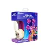 AURICULARES INFANTILES BLUETOOTH KPOP DEMON HUNTERS HUNTR/X COLOR CREMA | HASTA 20 H | VOLUMEN LIMITADO 85 dB | MICRÓFONO