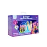 KARAOKE INALÁMBRICO KPOP DEMON HUNTERS HUNTRIX GOLDEN CON ALTAVOZ LED Y 2 MICRÓFONOS BLUETOOTH 5.3 6MODOS DE LUZ Y CAMBIADOR VOZ