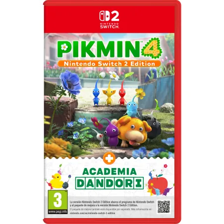 PREVENTA PIKMIN 4 NINTENDO SWITCH 2 EDITION + ACADEMIA DANDORI JUEGO FÍSICO PARA NINTENDO SWITCH 2 VERSIÓN ESPAÑOLA GARANTÍA EU