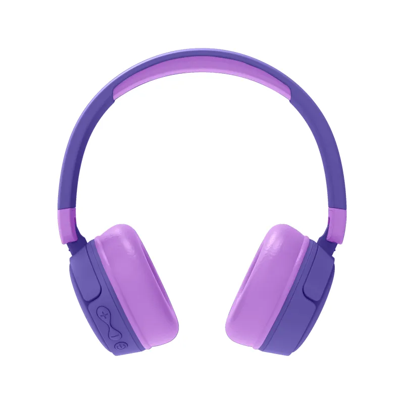 AURICULARES INFANTILES INALÁMBRICOS KPOP DEMON HUNTERS HUNTRIX FINALE PLEGABLES Y CON CONTROL PARENTAL DE VOLUMEN